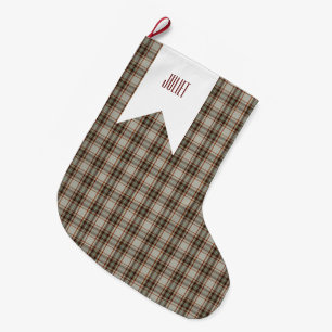 Meia De Natal Grande Diana Dress Tartan Xadrez Fashion Princesa