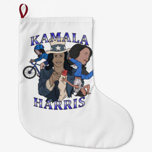 Meia De Natal Grande Eleição de Estilo de Rap Bootleg Kamala Harris