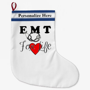 Meia De Natal Grande EMT para a vida