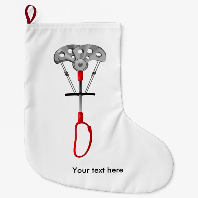 Meia De Natal Grande Equipamento de subida de rocha (Frente)