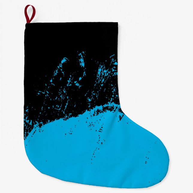 Meia De Natal Grande Escoamento (Frente)
