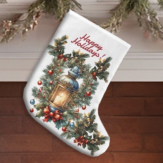 Meia De Natal Grande Estoque de Natal (Criador carregado)