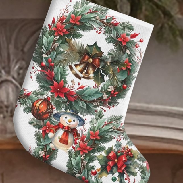 Meia De Natal Grande Estoque de Natal (Criador carregado)