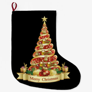 Meia De Natal Grande Estoque de Natal