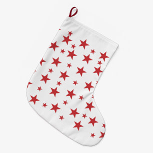 Meia De Natal Grande Estrelas para Presente