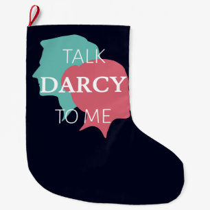 Meia De Natal Grande Fale Comigo Com Darcy IV