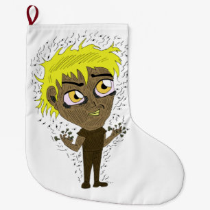 Meia De Natal Grande Farty Fingers Chibi