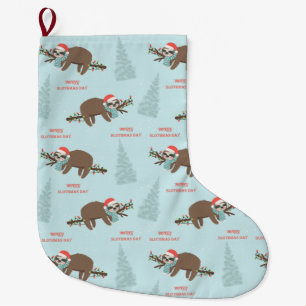 Meia De Natal Grande Feliz