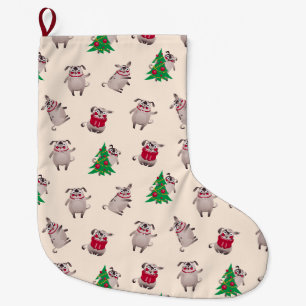 Meia De Natal Grande Feliz Natal Grande Stocks de Natal