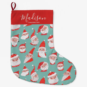 Meia De Natal Grande Feriado   do Natal de Papai Noel   que armazenam