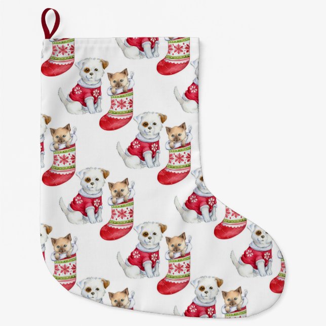 Meia De Natal Grande Festa de Natal (Frente)