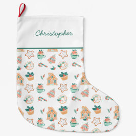 Meia De Natal Grande Festa de Natal Whimsic