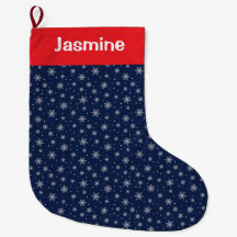 Floco de Neve de Natal Preto com Texto Personalizá