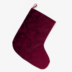 Meia De Natal Grande Flor Esmagada