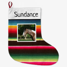 Foto do Cavalo 1 Personalizado do Rainbow Serape