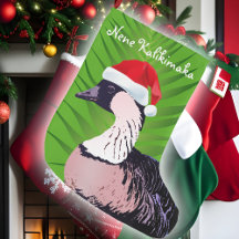 Funny Hawaii Christmas Goose Mele /Nene Kalikimaka
