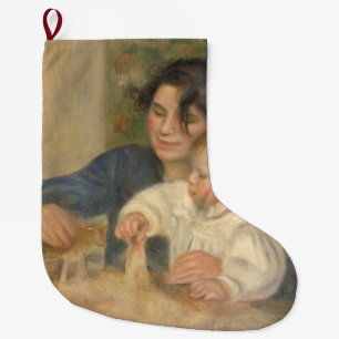 Meia De Natal Grande Gabrielle e Jean (por Pierre-Auguste Renoir)