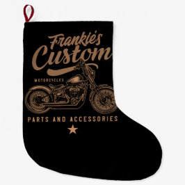 Meia De Natal Grande Garagem personalizada de motocicleta personalizada