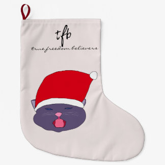 Meia De Natal Grande #GatosContraLixoDeIA II
