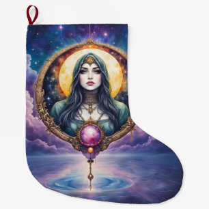 Meia De Natal Grande Guardiã dos Sonhos Lunar – Guardiã da Noite.  
