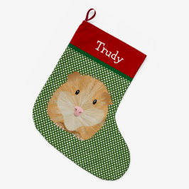 Meia De Natal Grande Guiné Pig Pet Personalizado