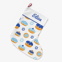 Meia De Natal Grande Hanukkah decorciona a Gelly Rosquinha grande estoq