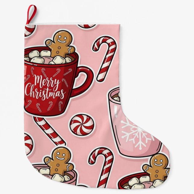 Meia De Natal Grande Holiday (Frente)