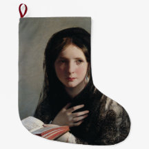 Jovem Mulher Perdida em Sonhos (Lendo um Livro)