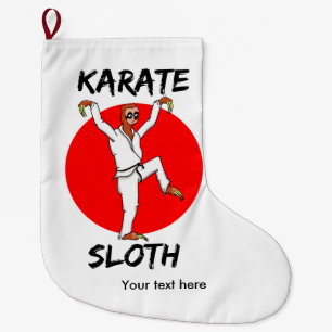 Meia De Natal Grande karate sloth ALL COMPRA TEXT.png