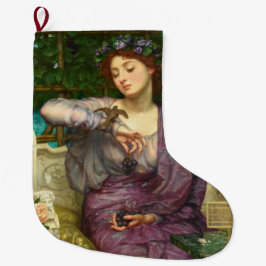 Meia De Natal Grande Lesbia e seu Sparrow (por Edward John Poynter)