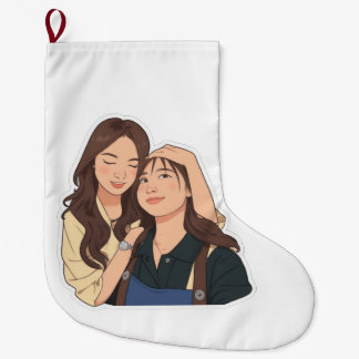 Meia De Natal Grande LinDy (GL pair)