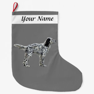 Meia De Natal Grande Loewellin Setter