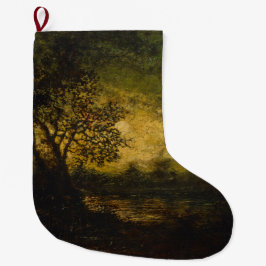 Meia De Natal Grande Luz-lua (por Ralph Albert Blakelock)