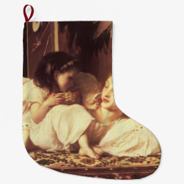 Meia De Natal Grande Mãe e Criança (Mulher e Filha)