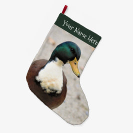 Meia De Natal Grande Mallard Duclair Doméstico Engraçado Pato Ímpar