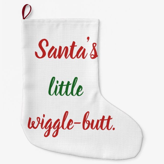 Meia De Natal Grande Meia do Natal (Frente)