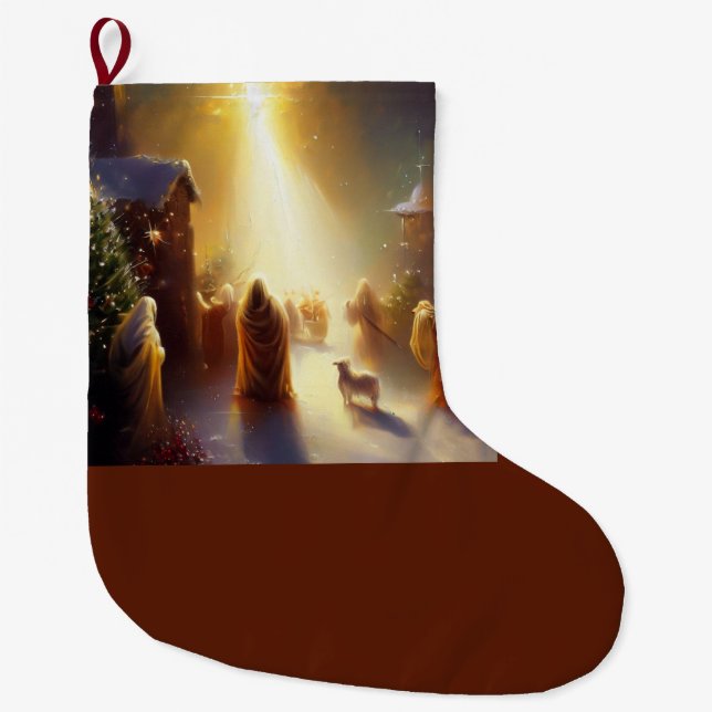 Meia De Natal Grande Milagre de Natal 1 (Frente)