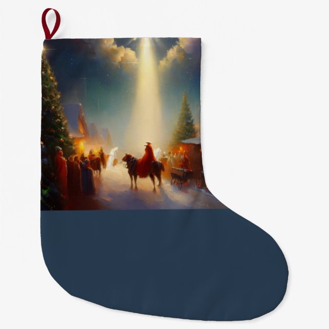 Meia De Natal Grande Milagre de Natal 4 (Frente)