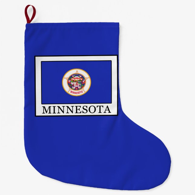 Meia De Natal Grande Minnesota (Frente)