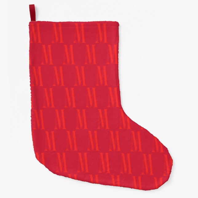 Meia De Natal Grande MM Christmas Stocking (Frente)