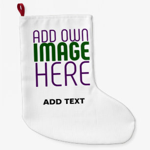 MEIA DE NATAL GRANDE MODELO DE TEXTO DE IMAGEM BRANCA SIMPLES EDITÁVEL 