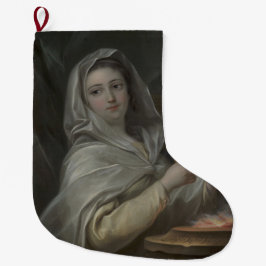 Meia De Natal Grande Mulher retratada como Virgem Vestal (Roma Antiga)