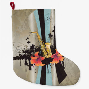 Meia De Natal Grande Música, saxofone
