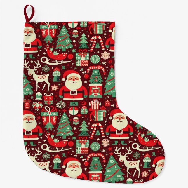 Meia De Natal Grande Natal (Frente)