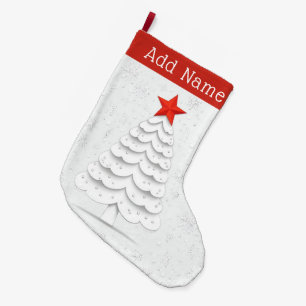 Meia De Natal Grande Natal minimalista