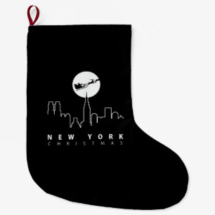 Meia De Natal Grande Natal na Cidade de Nova York