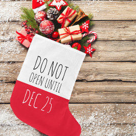 Meia De Natal Grande Natal não aberto | Férias