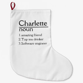 Meia De Natal Grande Natal Stockay Holiday Décor stocking Christm