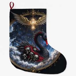Meia De Natal Grande O Cisne das Almas Esquecidas.