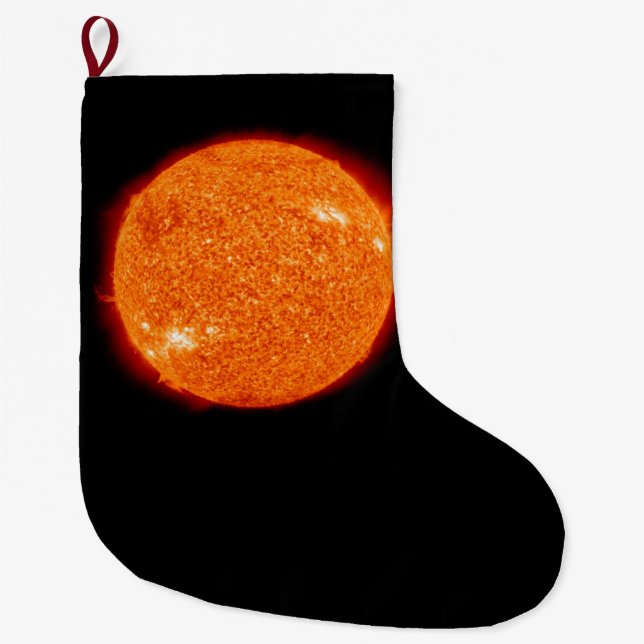 Meia De Natal Grande O Sol (Frente)